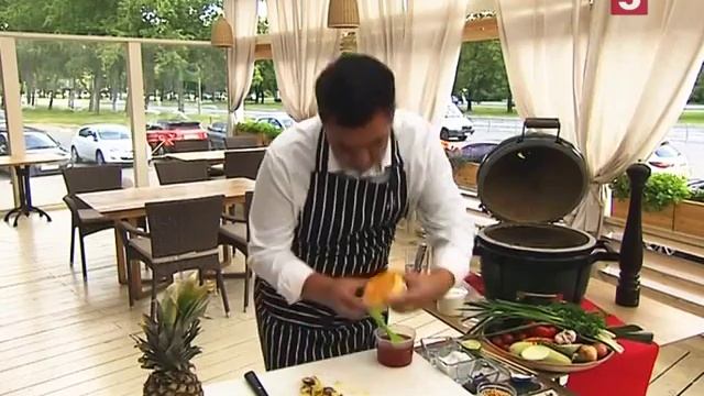 Жареный ананас. Секреты шеф-повара. Утро на 5 смотреть онлайн