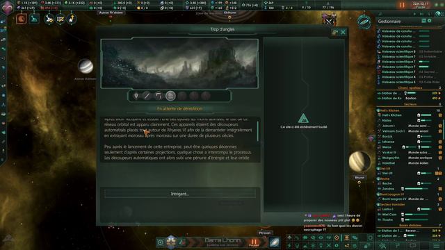 [FR] Stellaris Eternium 3.4 - Cauchemar en Cuisine - partie moddée - Rediff Ép. 9 смотреть онлайн