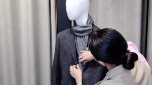 Как завязать мужской шарф