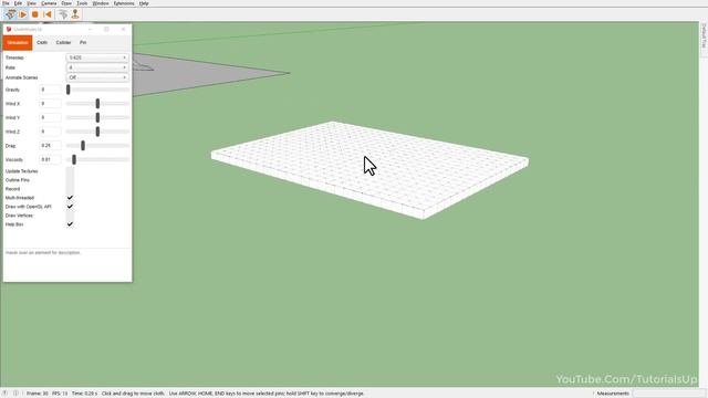 SketchUp Plugin ClothWorks New Features смотреть онлайн