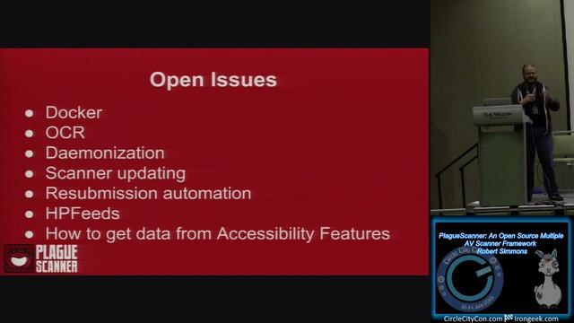 212 PlagueScanner An Open Source Multiple AV Scanner Framework Robert Simmons смотреть онлайн