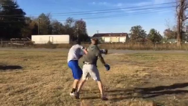 Back yard boxing round 2 #worldstar смотреть онлайн