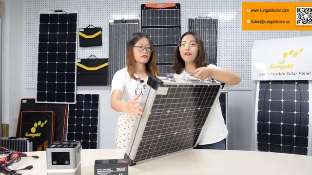 Sungold solar panels (flexible, portable and foldable, rigid modules) смотреть онлайн