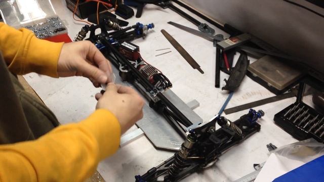 customRC - GodZilla Project (установка электроники, бокс для акб) смотреть онлайн