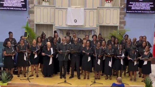 246th Anniversary Choir St. Kitts Conference of the Moravian Church смотреть онлайн