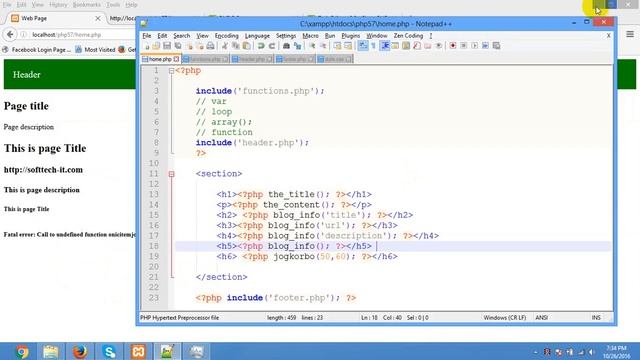 Web development full course class-26 [3 PHP include include once require require once] смотреть онлайн