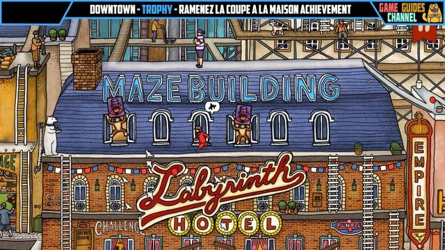 Labyrinth City Pierre The Maze Detective - Downtown 100% Walkthrough смотреть онлайн