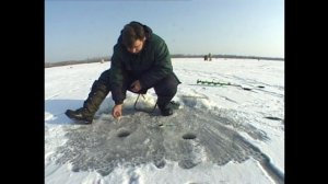 Зимняя ловля сиговых в пригороде Челябинска.