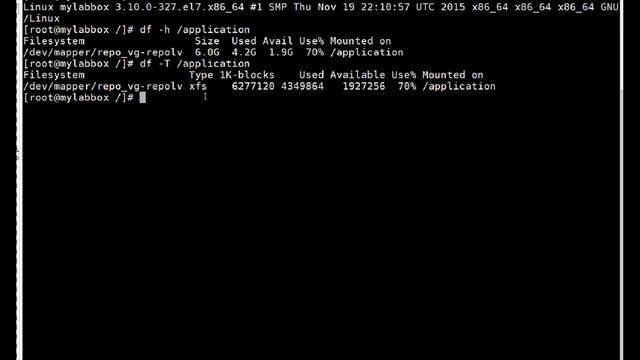 Expanding XFS Filesystem online on RHEL CentOS 7 смотреть онлайн