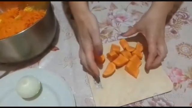 Суп-пюре тыквенно-сливочный