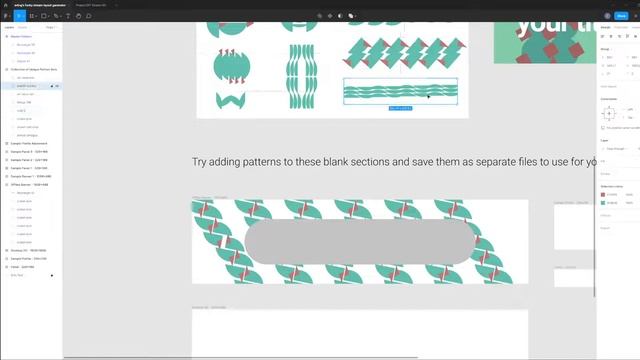 Designing Fun Patterns in Figma Using 1 Component Shape смотреть онлайн