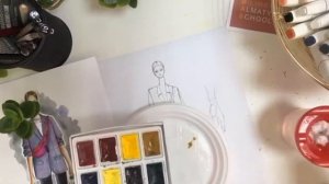 Онлайн курс Fashion иллюстрация | Урок №2