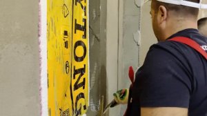 Технология оштукатуривания фасадов домов из газобетона и тёплой керамики штукатуркой Baumit MPA35