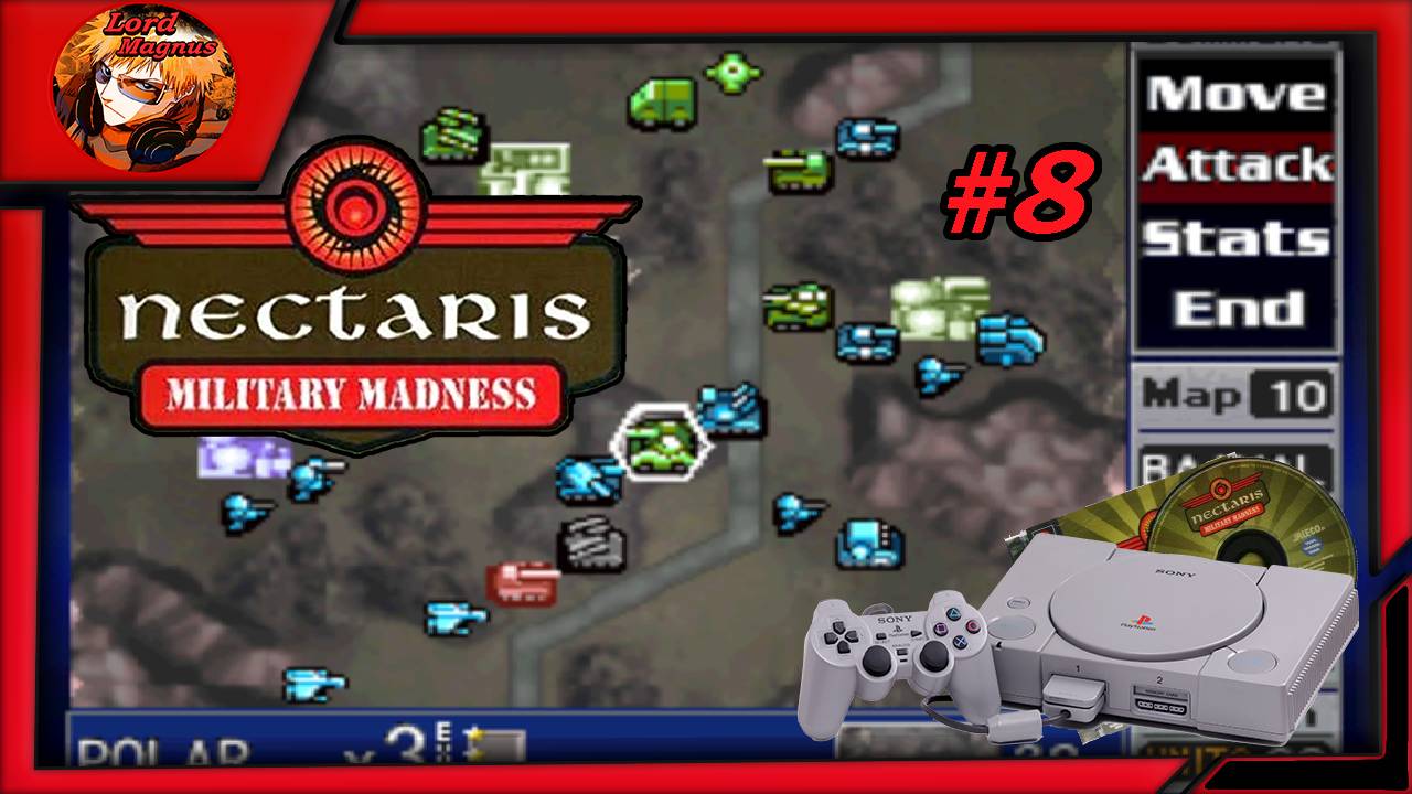 🌒 Nectaris Military Madness 🌒 Прохождение на Ps1 Кампания #8