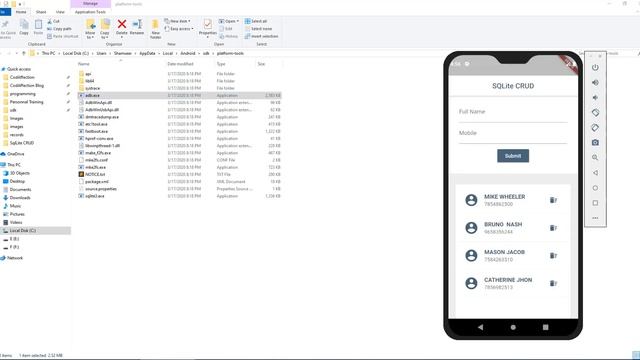 View SQLite Database in Flutter App смотреть онлайн