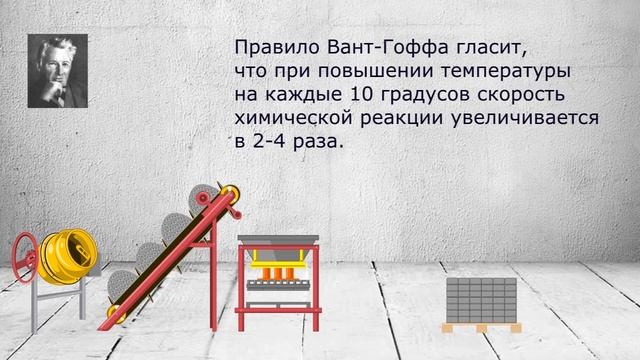 Секрет производства качественной тротуарной плитки. Оборудование прогрева брусчатки. смотреть онлайн