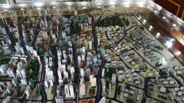Model of Urumqi city in Urumqi Xinjiang China смотреть онлайн
