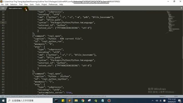Run python on sublime using REPL смотреть онлайн