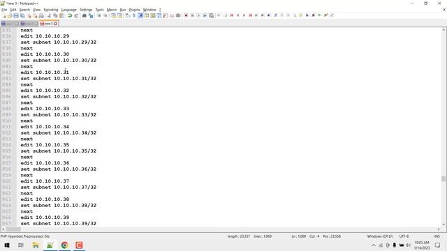 Create bulk IP Addresses & Groups in Fortinet FortiGate firewall смотреть онлайн