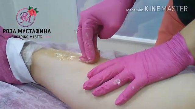 Процесс работы. Шугаринг. До и После. смотреть онлайн