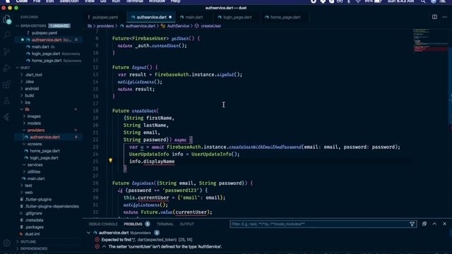 Auth Integrasi Firebase Flutter смотреть онлайн