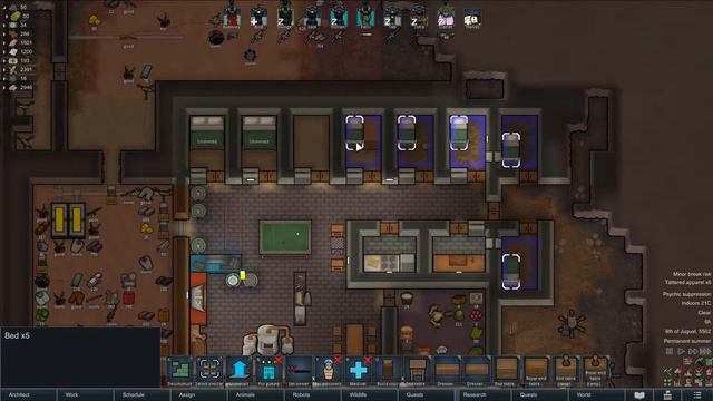 Rimworld: Empire of Oil - Episode 18 - Recovery Period смотреть онлайн