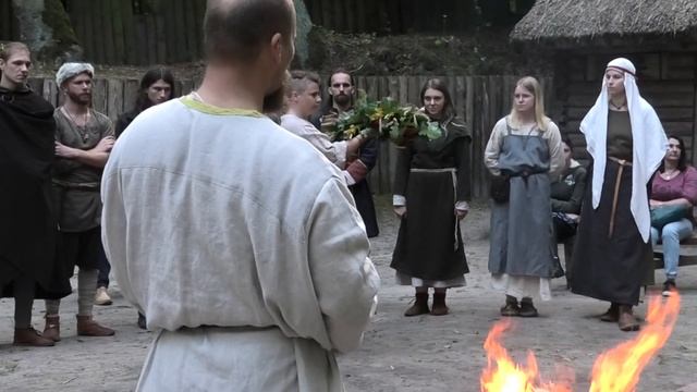 Obrzęd Święta Plonów w Grodzisku Sopot. смотреть онлайн