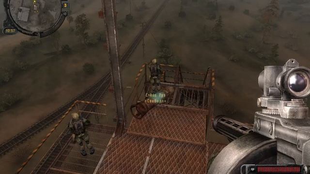 S.T.A.L.K.E.R. Call of Pripyat Блокирую проход боту 3 смотреть онлайн