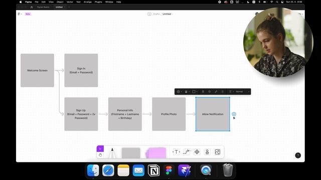 How to Create User Flows? ? Test FigJam by Figma with Me | Quick Tutorial смотреть онлайн