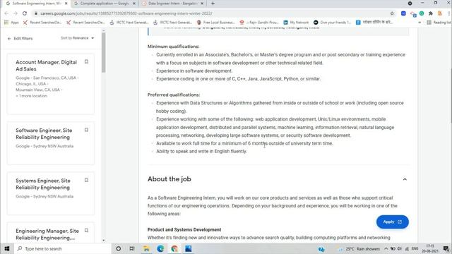 Google Hiring | Official Winter INTERNSHIP Opportunity | 2022 | 2023 BATCH Eligible Complete Proces смотреть онлайн