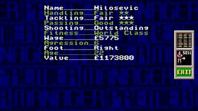 Premier Manager 97 Gameplay Sega Genesis смотреть онлайн