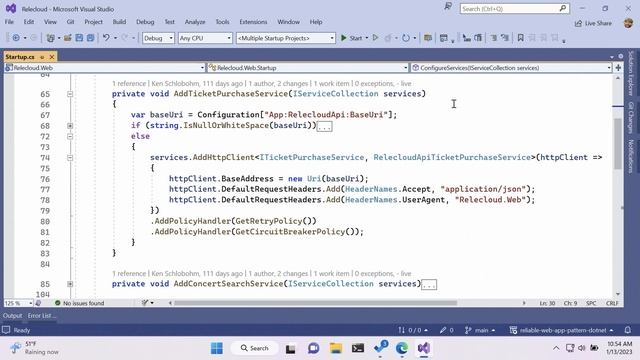 The Reliable Web App Pattern for .NET: Reliability (Part 2) смотреть онлайн