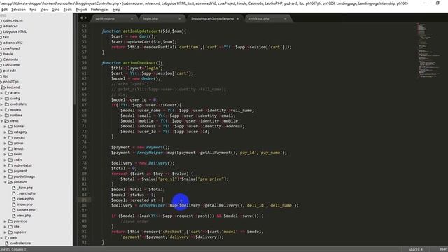 [Yii2 framework] Shopping cart step 10 смотреть онлайн
