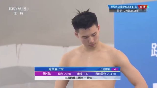 Chinese Diving Olympic Trials 3rd Stop Round 4 смотреть онлайн