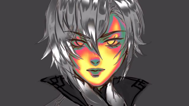 5 REASONS YOUR COLOR SUCKS | Drawing Arlecchino Genshin Impact in Ibispaint смотреть онлайн