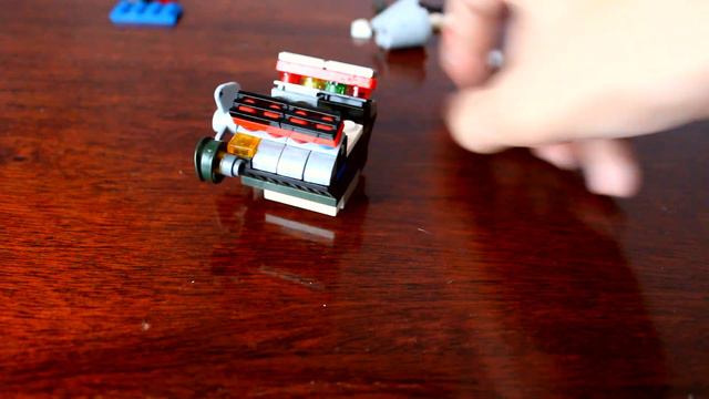 Как сделать двигатель из ЛЕГО V8 смотреть онлайн
