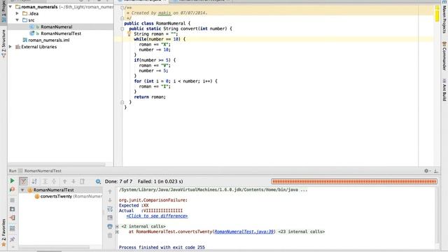 Roman Numerals (Java) смотреть онлайн