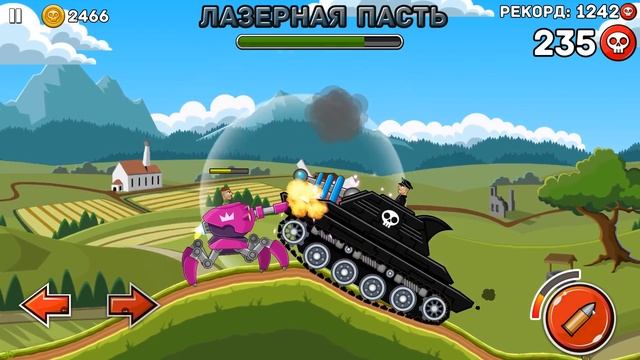 Тестирую НОВЫЙ уровень АРАХНИДА в битве с БОССАМИ! Танковое сражение онлайн! Игра HILLS of STEEL смотреть онлайн