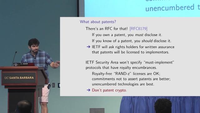 BLS signatures, hashing to curves, and more dispatches from the IETF смотреть онлайн