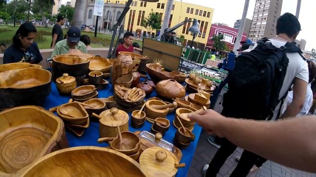 Прогулка по Мирафлорес. Лима. Перу. Tour of Miraflores. Lima. Peru. смотреть онлайн