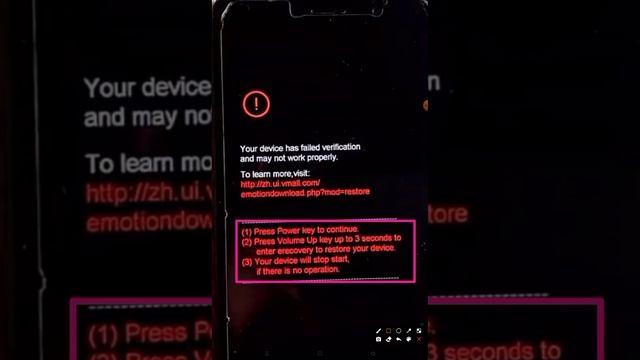 Fix Your device has failed verification and may not work properly in EMUI Honor & Huawei Phones смотреть онлайн
