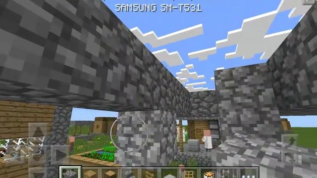 Как построить в Minecraft PE дом жителя-коваля. смотреть онлайн