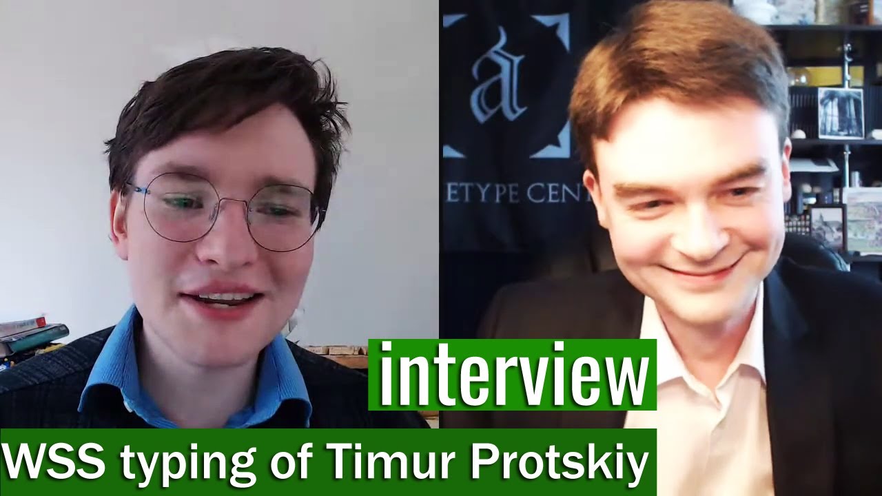 Socionics Live Typing Interview With Timur Protskiy