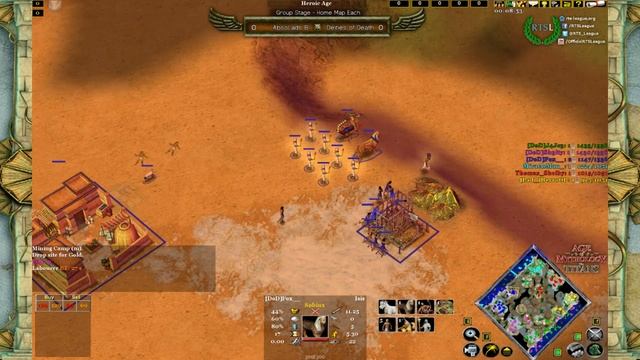 Lad|B vs. DoD, Game 1 - Age of Mythology: The Titans Clan League, Season 27 - Division 2, Round 4 смотреть онлайн