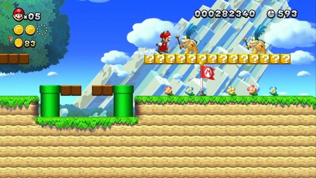 Can Mario Collect 999 Poison Mushrooms in New Super Mario Bros. U? смотреть онлайн