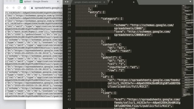 Google Sheets API - How you can access any Google Spreadsheet using an API смотреть онлайн