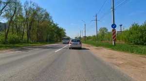 Жигулевск. Поездка по городу на автомобиле. Май 2023 г.