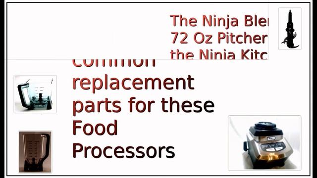 Ninja Kitchen System BL700 Replacement Parts смотреть онлайн