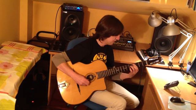 Gypsy mode (SAGA Gitane DG-255 Guitar) смотреть онлайн