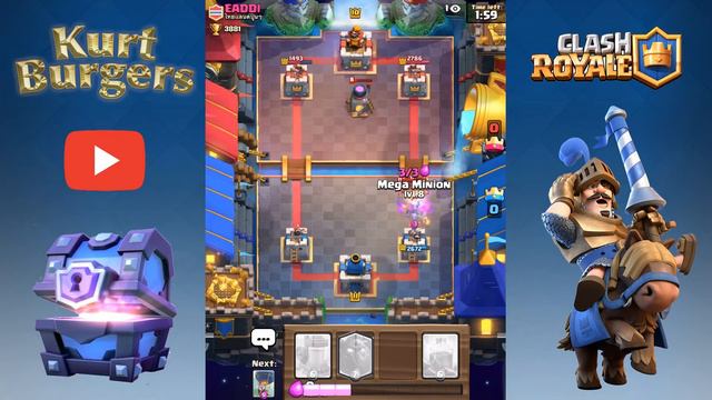 BEST DECK TO PUSH TO LEGENDARY ARENA | CLASH ROYALE! смотреть онлайн